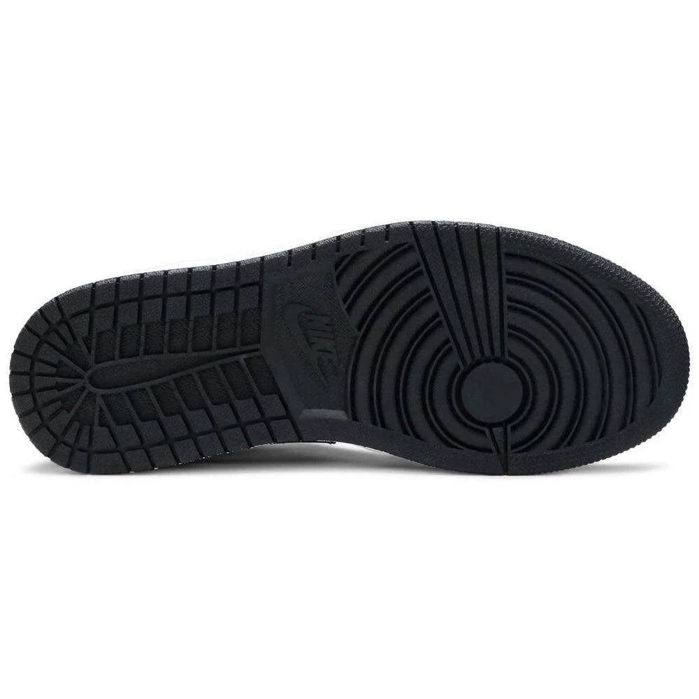 Nike Jordan 1 Mid SE White Black Red Spruce (GS) - Image 4