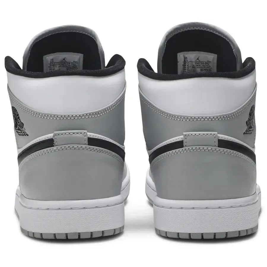 Nike Jordan 1 Mid 'Smoke Grey' 2020 - Image 2