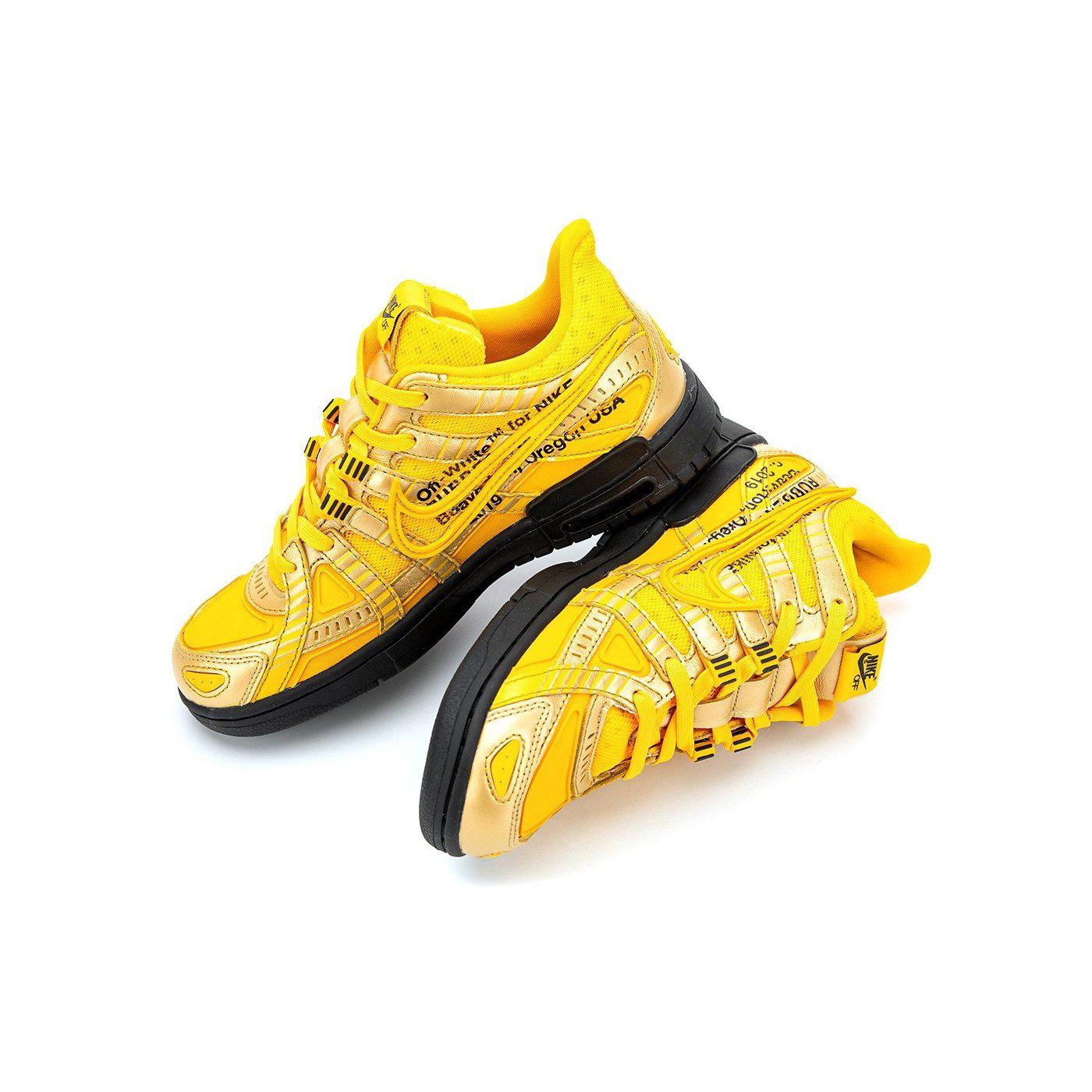 Nike Off-White x Air Rubber Dunk 'University Gold' - Image 4