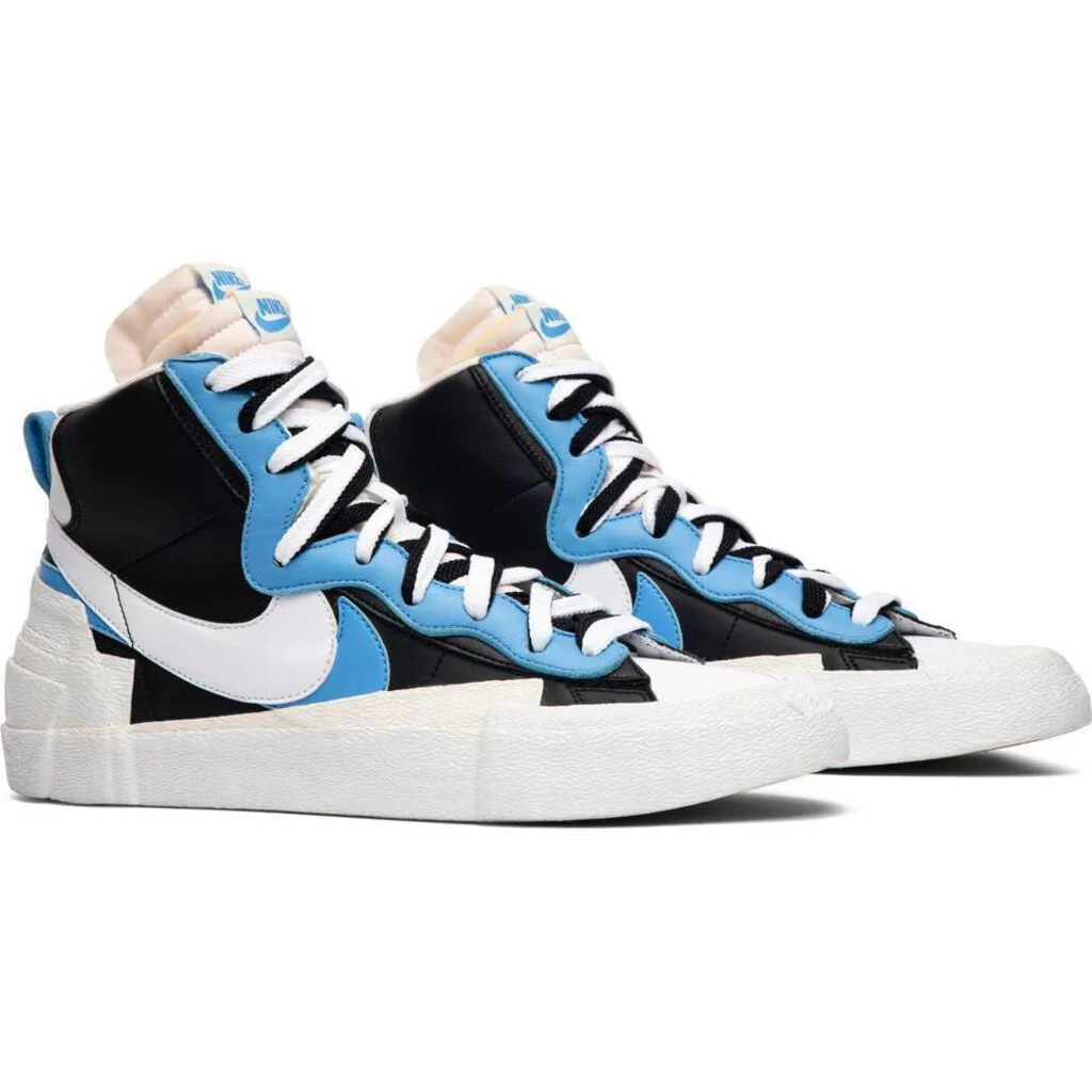 Nike Sacai x Blazer Mid 'Black Blue' M - Image 3