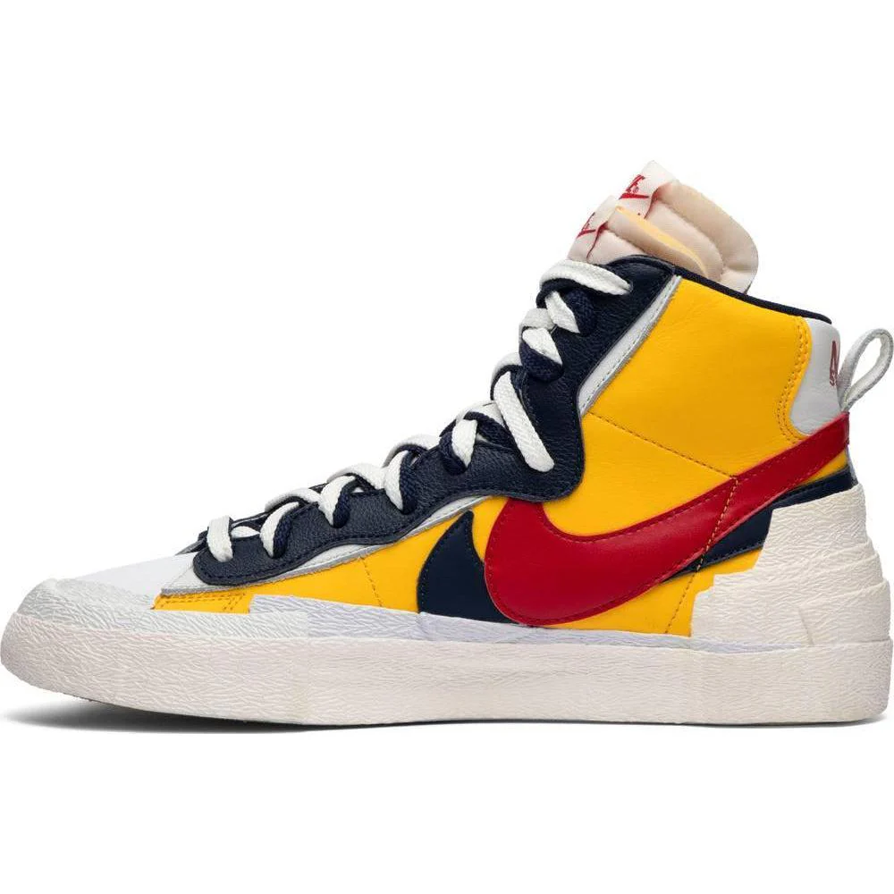 Nike Sacai x Blazer Mid 'Maize Navy' - Image 2