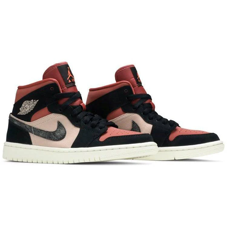 Nike Wmns Air Jordan 1 Mid 'Canyon Rust' - Image 5