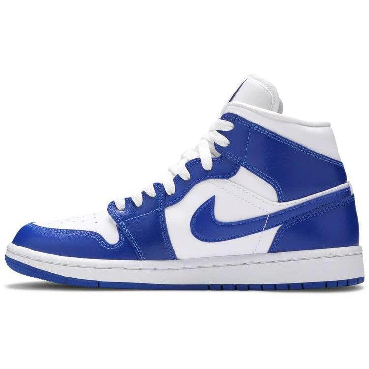 Nike Wmns Air Jordan 1 Mid 'Kentucky Blue' - Image 2