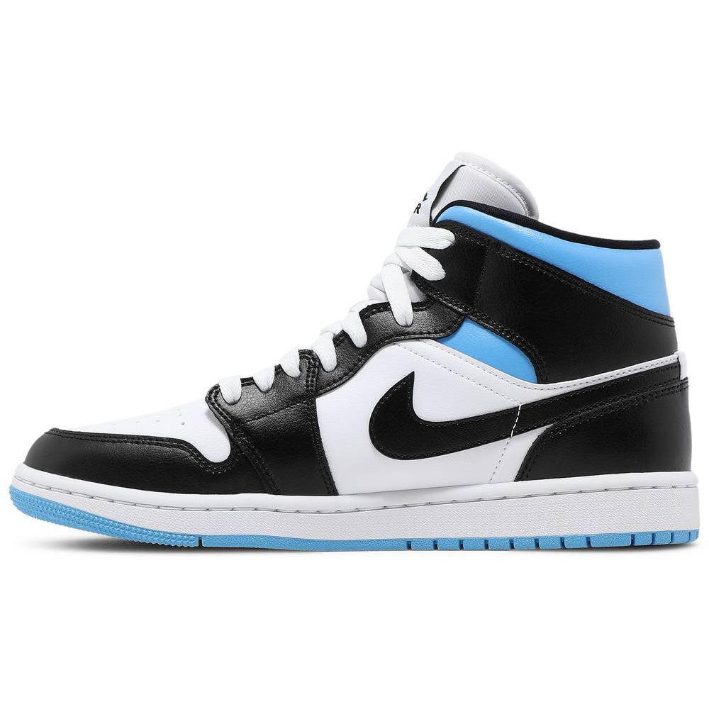 Nike Wmns Air Jordan 1 Mid 'University Blue' - Image 2