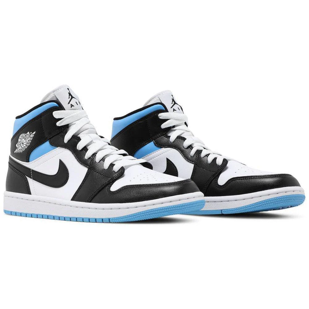 Nike Wmns Air Jordan 1 Mid 'University Blue' - Image 5