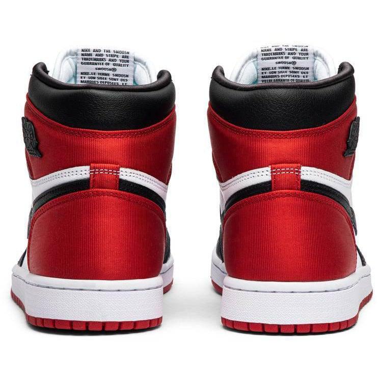 Nike Wmns Air Jordan 1 Retro High 'Satin Black Toe'. - Image 4