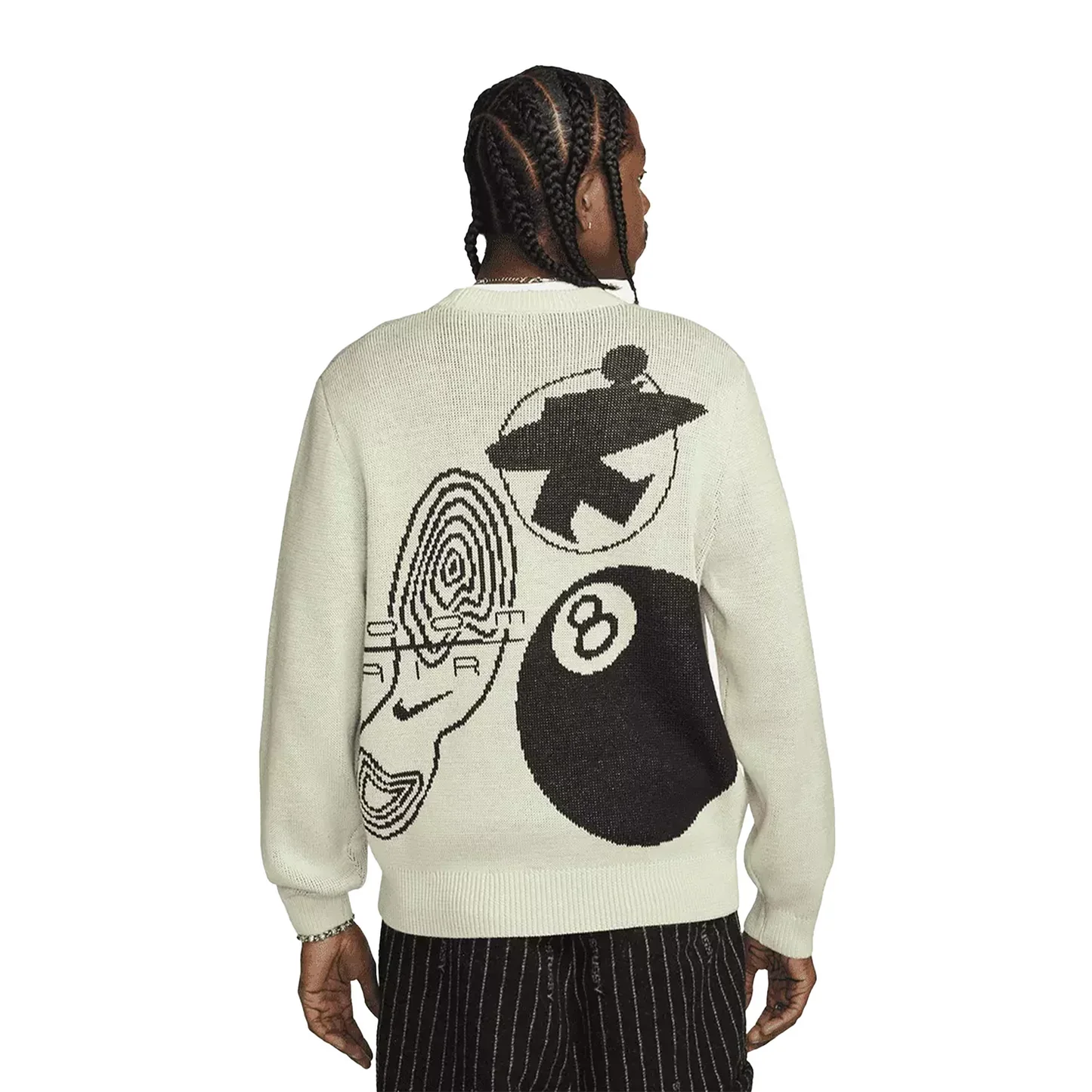 Nike x Stussy Knit Sweater 'Natural' - Image 4