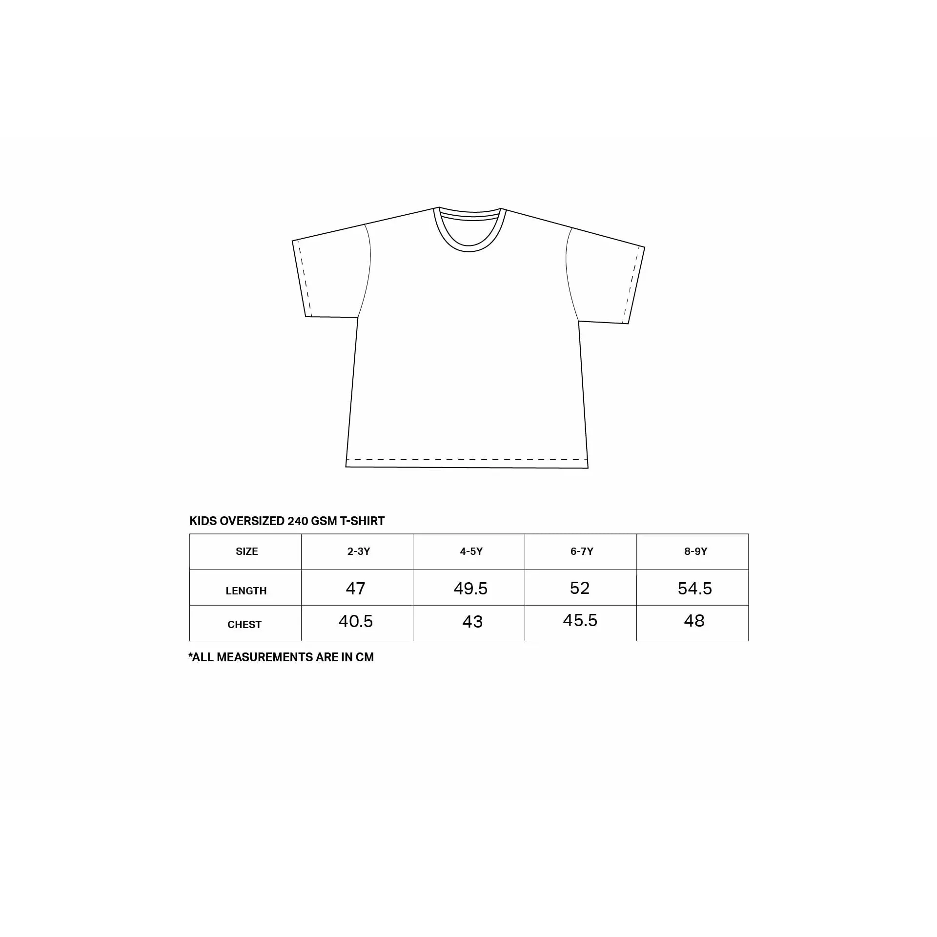 Noobiie 240 GSM KIDS OVERSIZED T-SHIRT - Image 7