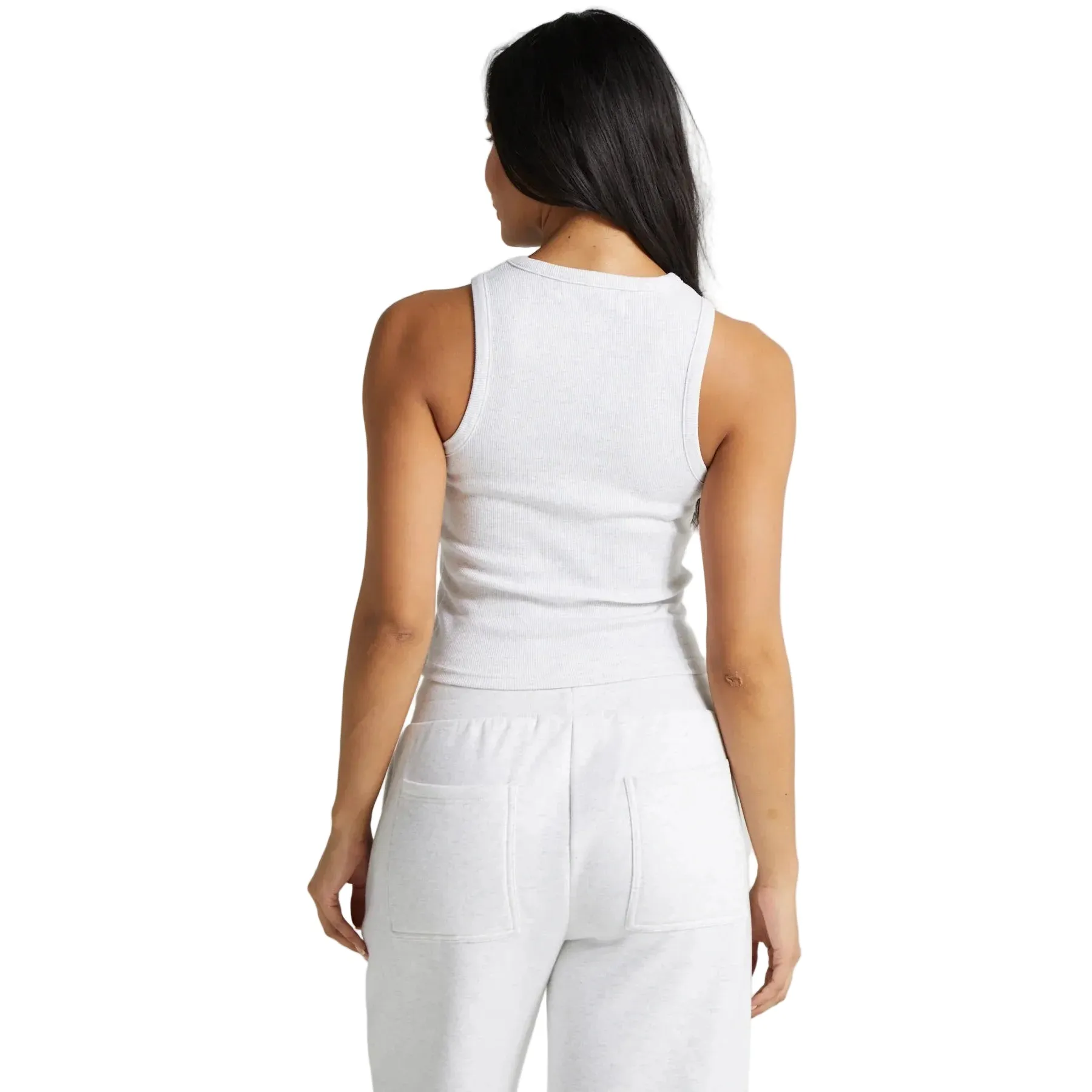 Original Creator Slim Fit Cami ‘White Marl’ - Image 2