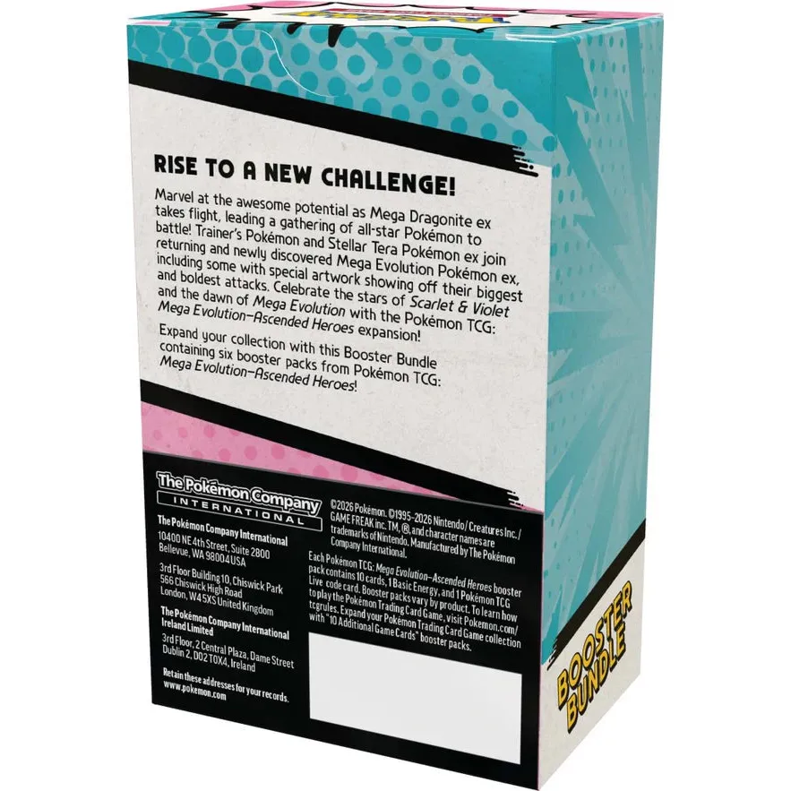 Pokemon - TCG - Ascended Heroes Booster Bundle (Preorder) - Image 3