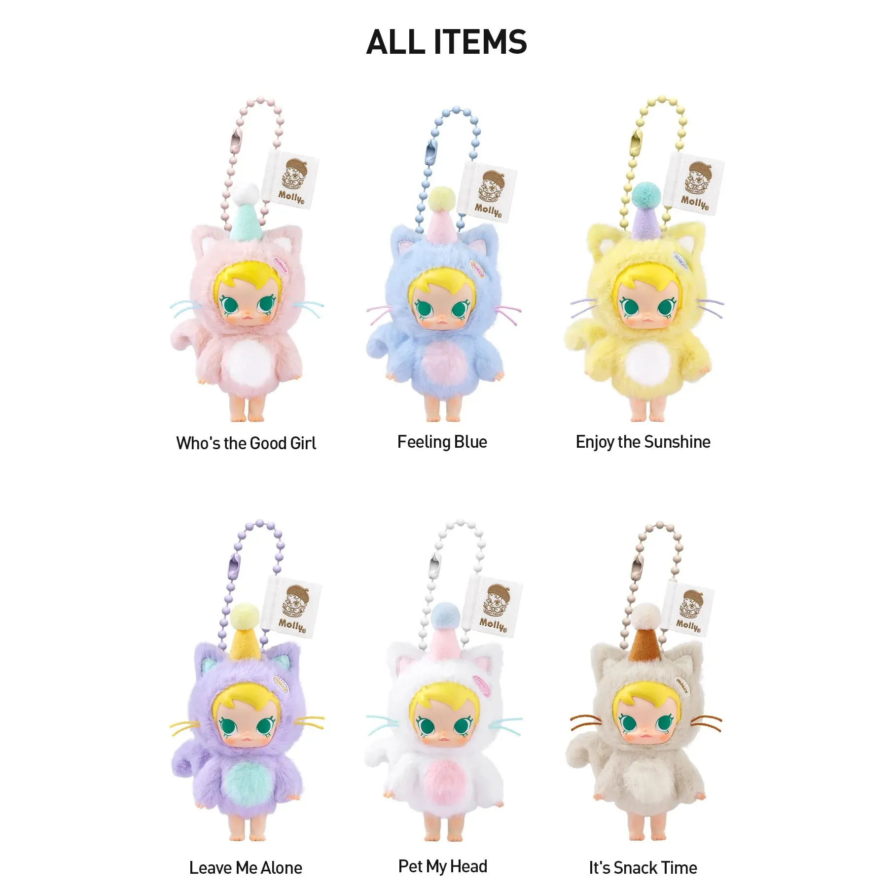 POP MART Baby Molly Pocket Friends Series-Vinyl Plush Pendant Blind Box - Image 3