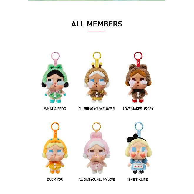 POP MART CRY BABY Crying Again Series Vinyl Plush Pendant Blind Box - Image 3