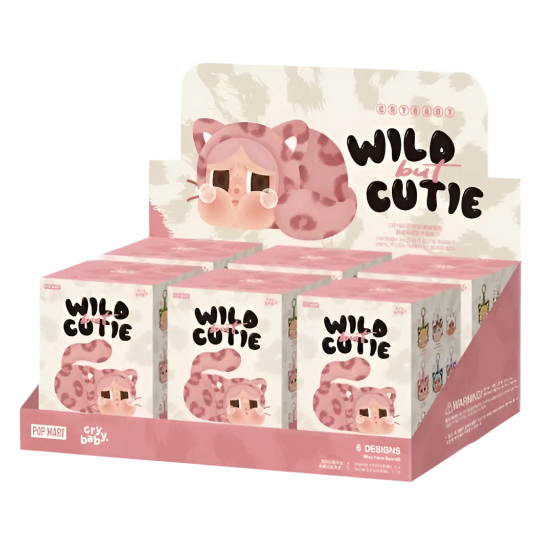 POP MART CRYBABY Wild But Cutie Series x 6 Whole box