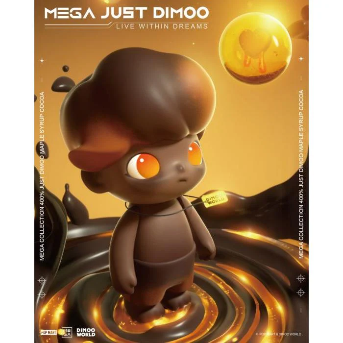 Pop Mart Dimoo Maple Cocoa 400% - Image 2