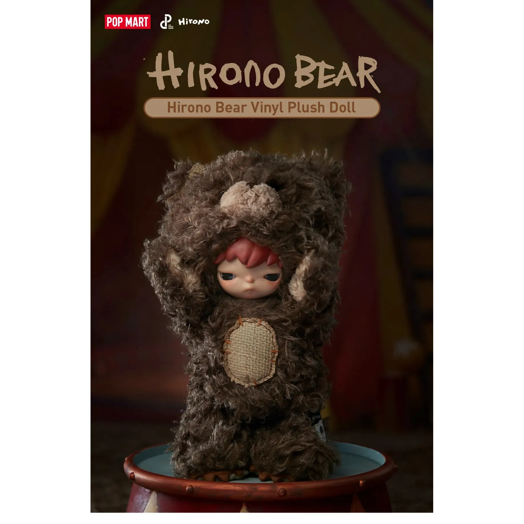 Pop Mart Hirono Bear Vinyl Plush Doll - Image 3