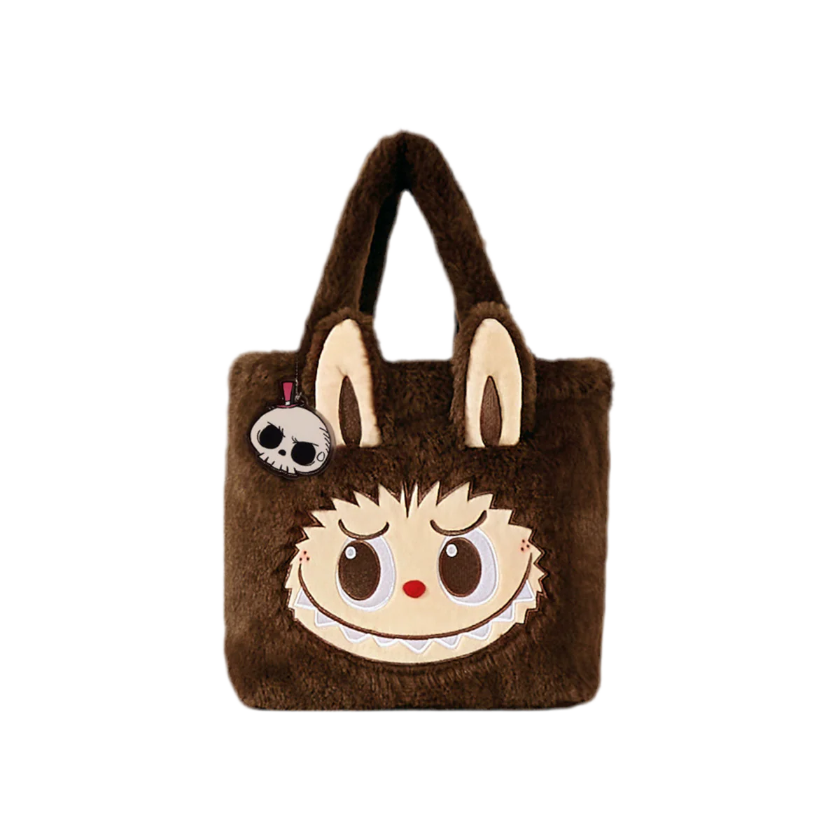 POP MART Labubu Reversible Plush Bag 'Brown'