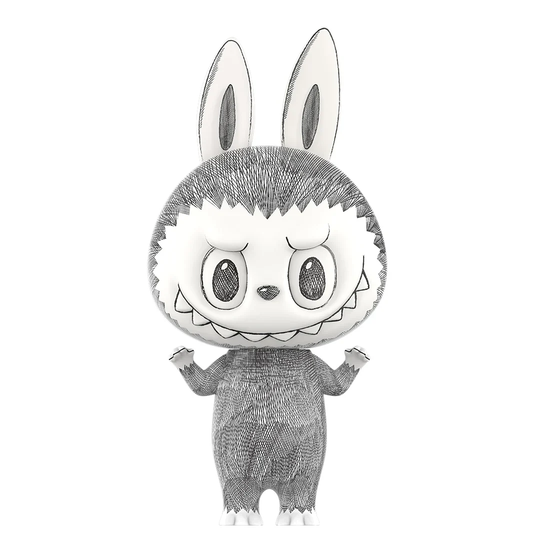 POP MART MEGA LABUBU 400% Sketch