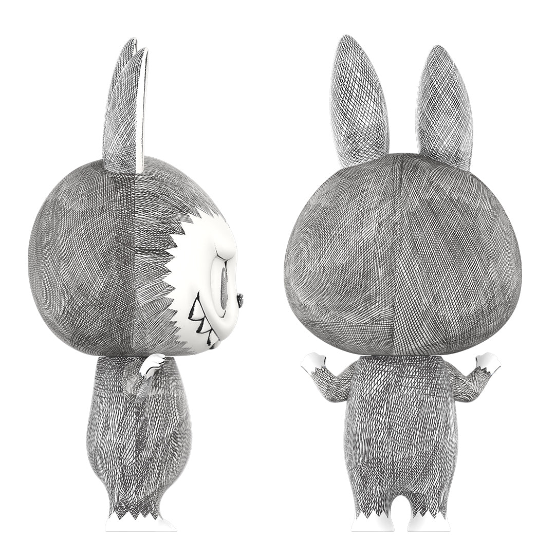POP MART MEGA LABUBU 400% Sketch - Image 2