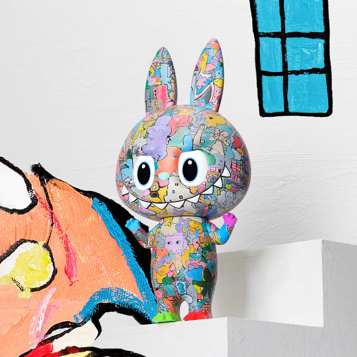 Pop Mart Mega Labubu 400% Tenth Anniversary - Image 2