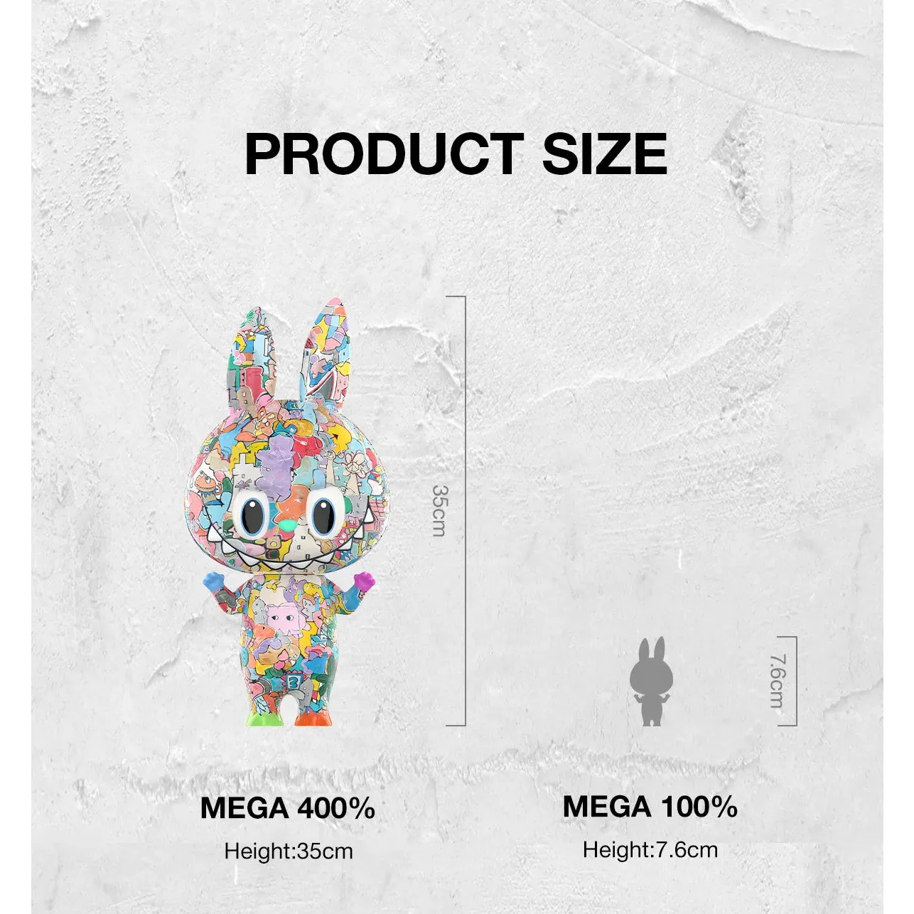 Pop Mart Mega Labubu 400% Tenth Anniversary - Image 4