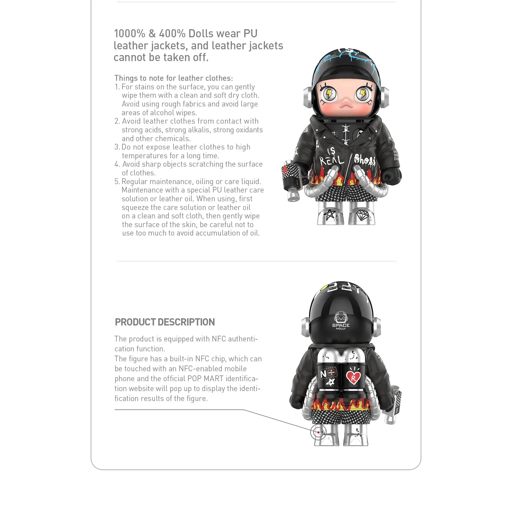 Pop Mart MEGA SPACE MOLLY 1000% Trevor Andrew 2.0 (Sydney Only) - Image 3