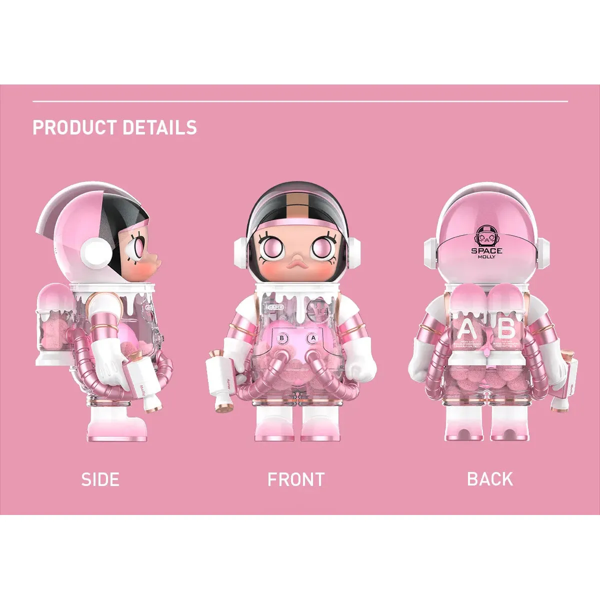 Pop Mart Mega Space Molly "Heartfelt Words" 400% - Image 2