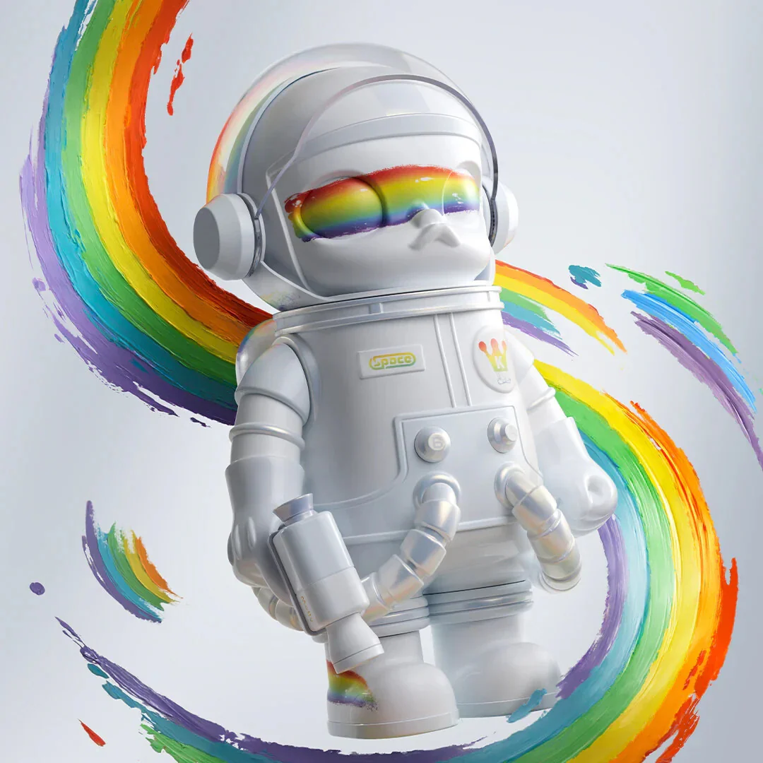 Pop Mart Mega Space Molly Rainbow