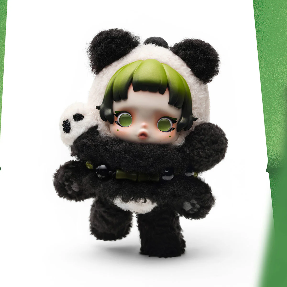 Pop Mart SkullPanda Lazy Panda Plush Doll Pendant - Image 3