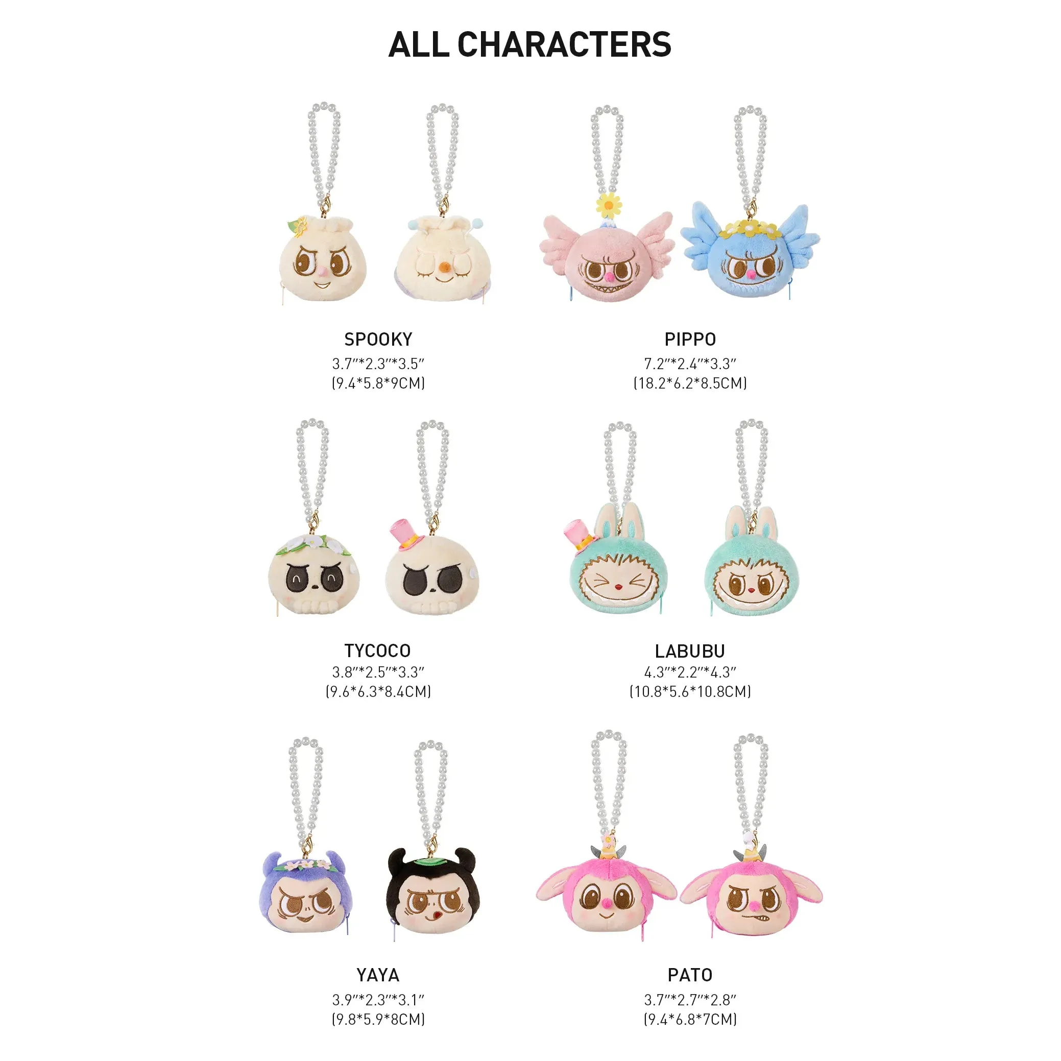 Pop Mart THE MONSTERS Party Series Reversible Plush Blind Box - Image 2