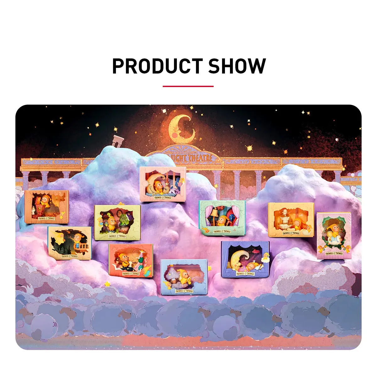 Pop Mart Twinkle Twinkle Light Up Series Scene Sets Blind Box - Image 5