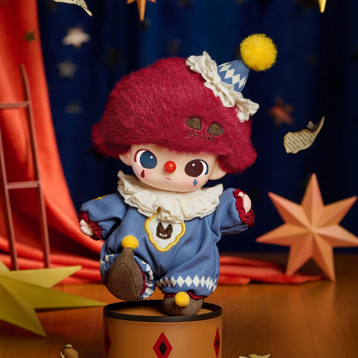 Pop Mart Why So Serious Series CHECKED BOX 'Dimoo Flame Clown' - Image 2