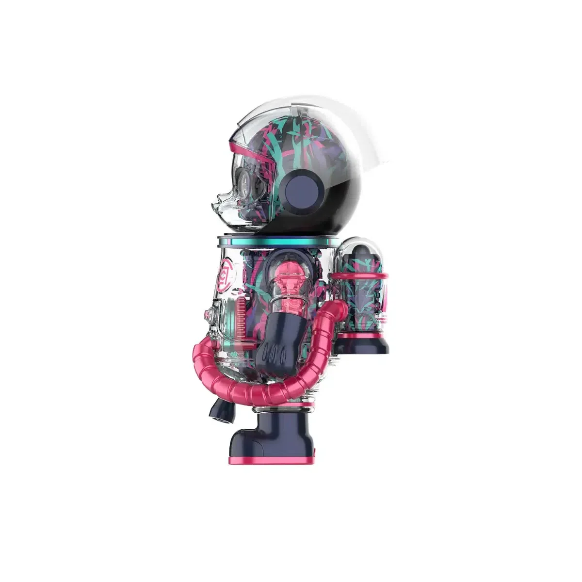 Pop Mart x CLOT Mega Space Molly Magenta Alinegra 400% - Image 3