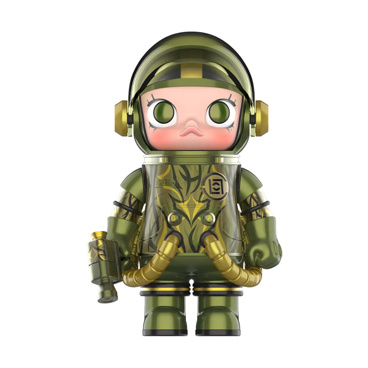 Pop Mart Mega Sapce Molly CLOT-Olive Alienegra 100% Figure