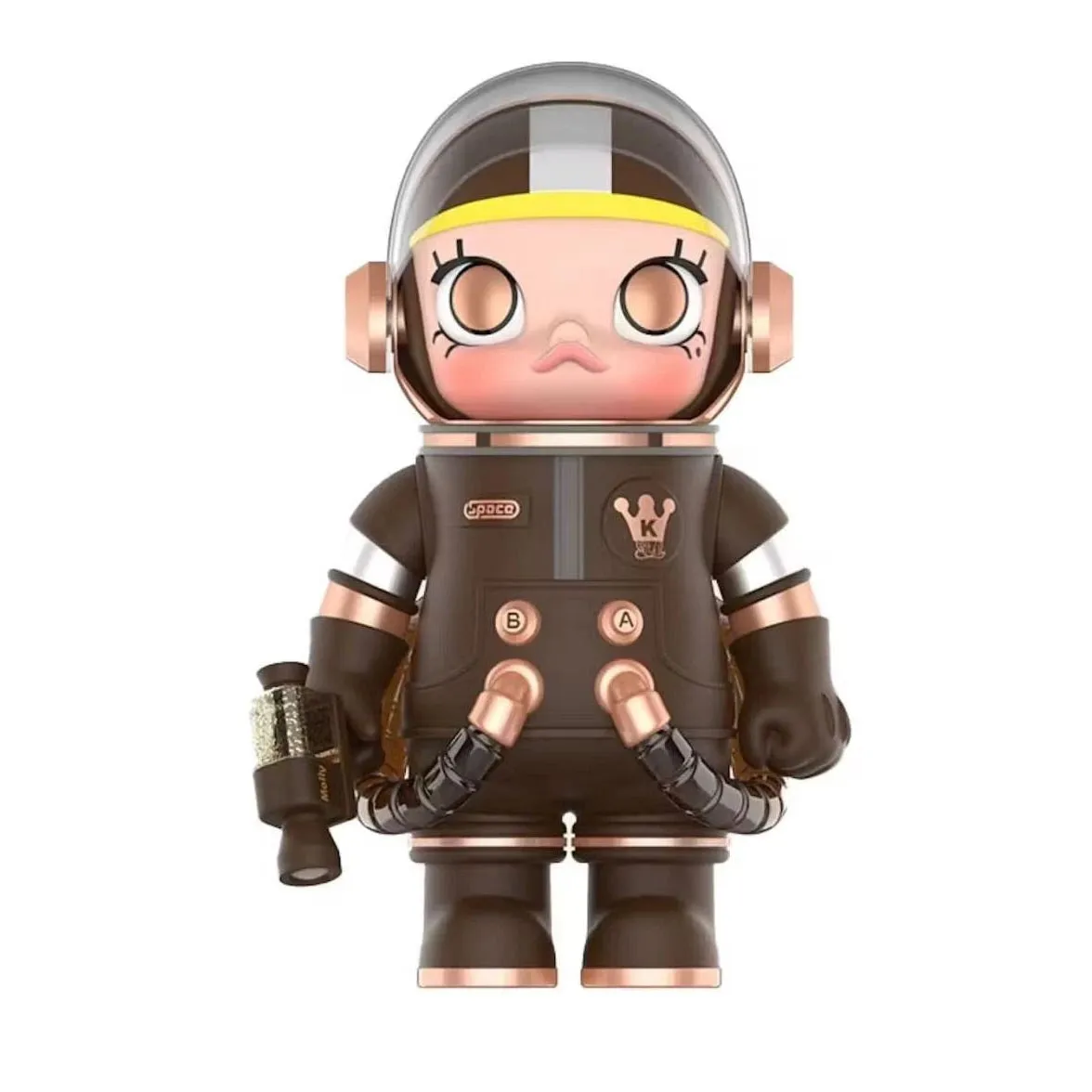 Pop Mart Mega Space Molly Mega Collection 400% 'Toffee'