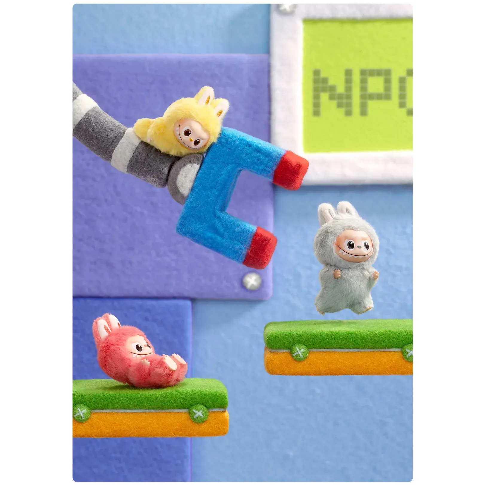 Popmart THE MONSTERS Pin for Love Series-Vinyl Plush Pendant Blind Box (A-M) x 1 - Image 3