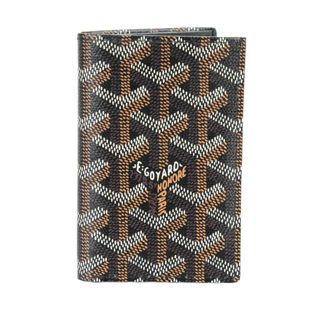 Goyard Saint-Pierre Card Wallet Black/Tan