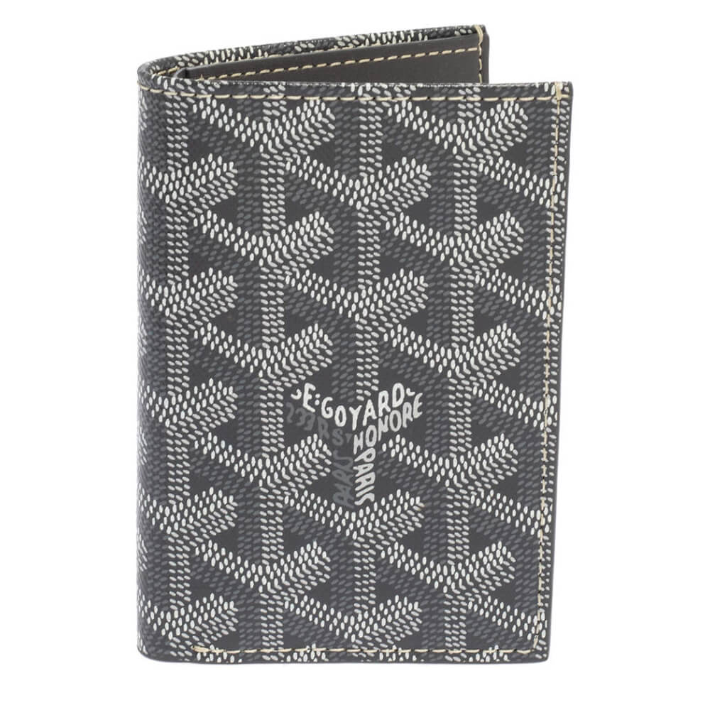 Goyard Saint-Pierre Card Wallet Grey