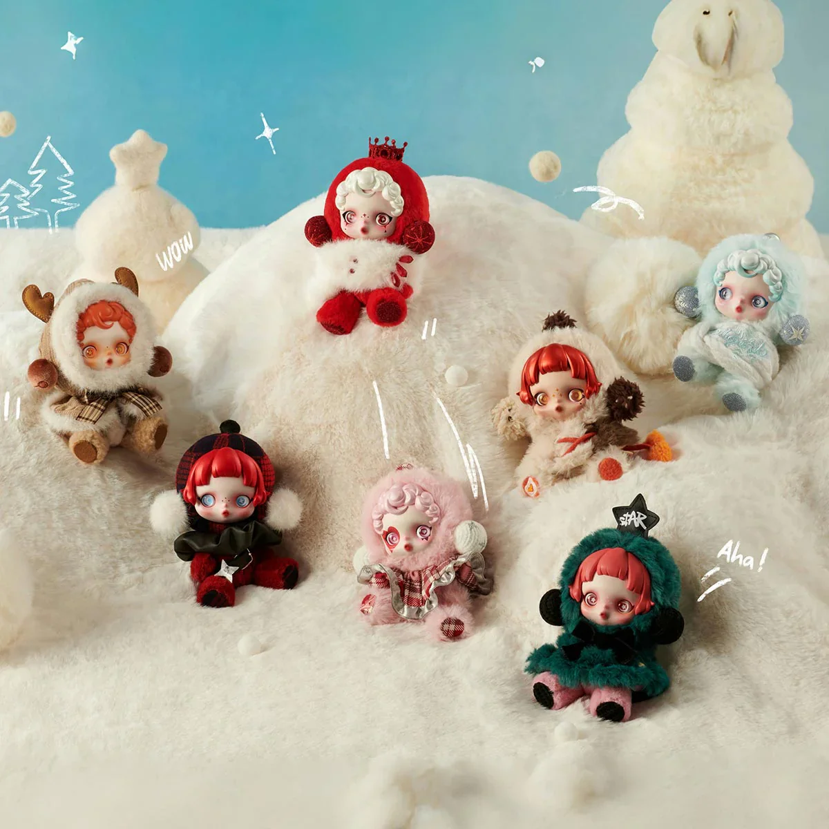SKULLPANDA Winter Symphony Series Plush Blind Box - Image 5