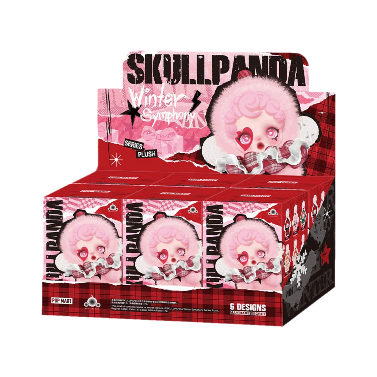 SKULLPANDA Winter Symphony Series Plush Blind Box x 6