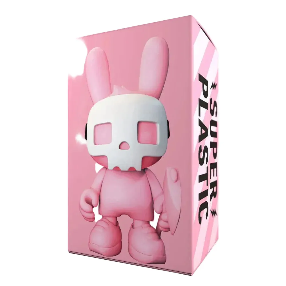 Super Plastic Mr. Pink Uberguggi Collectible II Figure - Image 3
