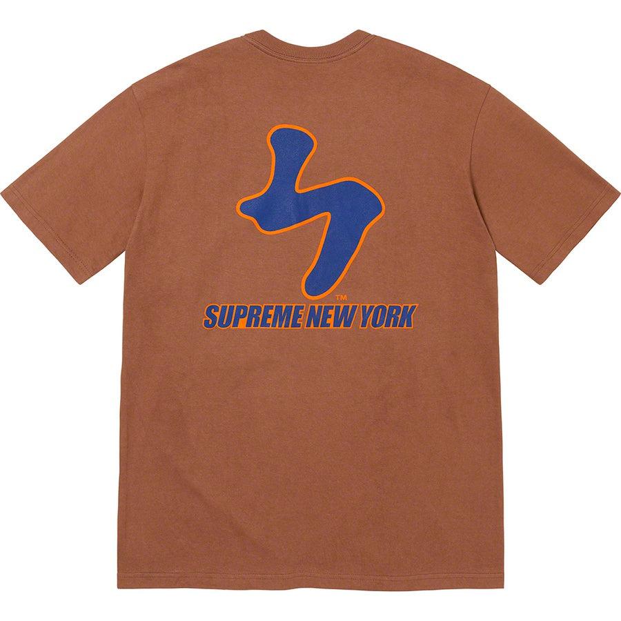 Supreme®/MLB® Kanji Teams Tee Brown Mets - Image 2