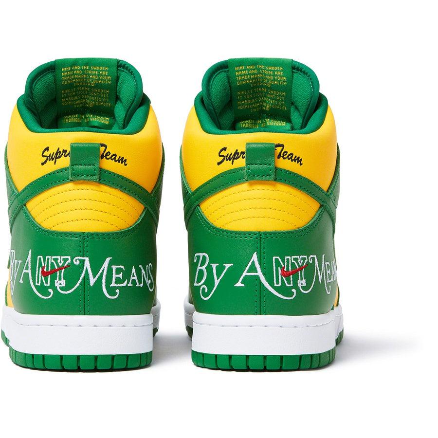 Supreme®/Nike® SB Dunk High (Yellow) - Image 4