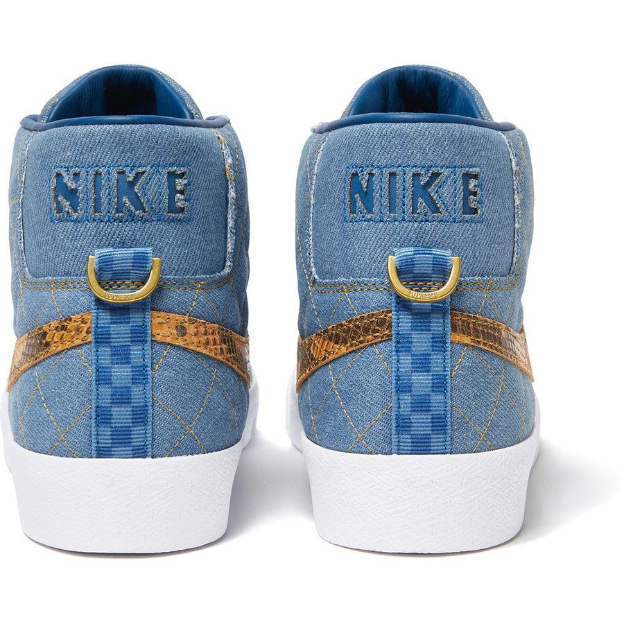 Supreme® x Zoom Blazer Mid QS SB 'Denim' - Image 2