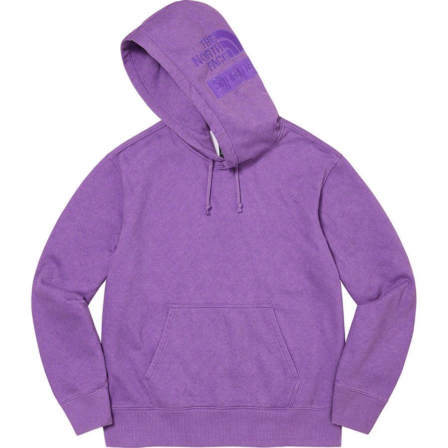 Supreme®/The North Face® Pigment Printed Hoodie (Purple)