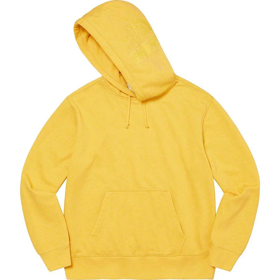 Supreme®/The North Face® Pigment Printed Hoodie (yellow)