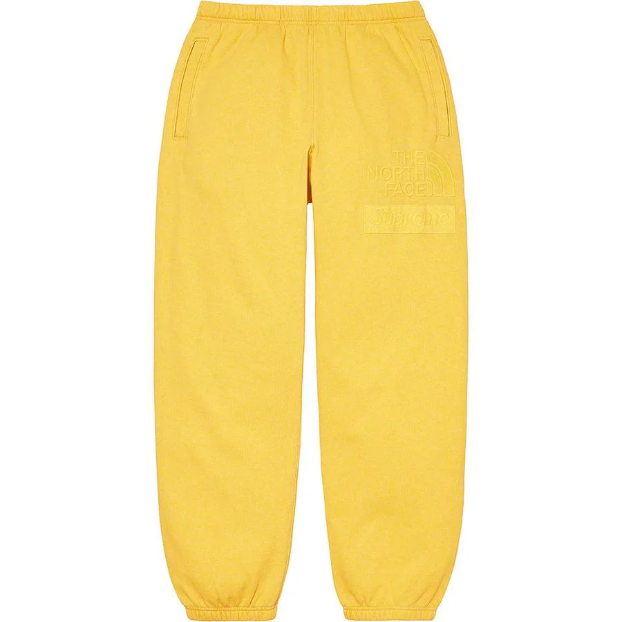 Supreme®/The North Face® Pigment Printed Sweatpant (Yellow)