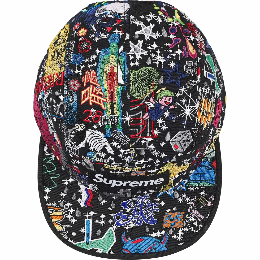 Supreme AOI Embroidered Camp Cap - Image 3