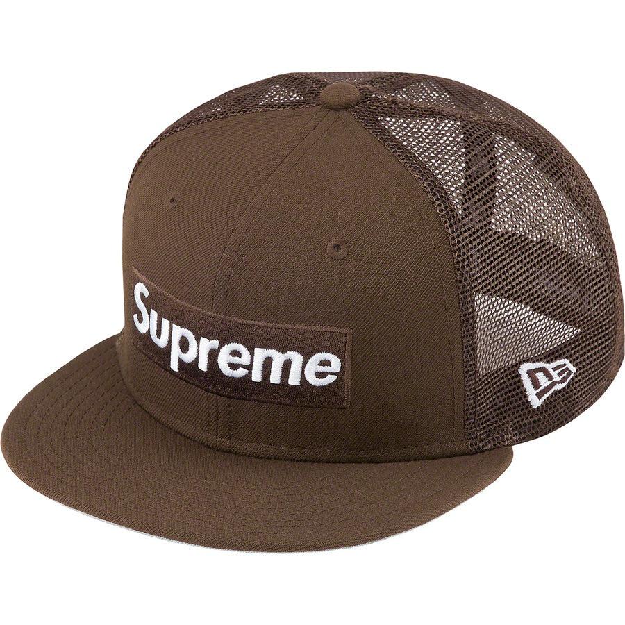 Supreme Box Logo Mesh Back New Era® (Brown)