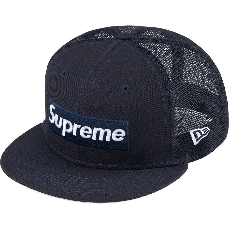 Supreme Box Logo Mesh Back New Era® (Navy)