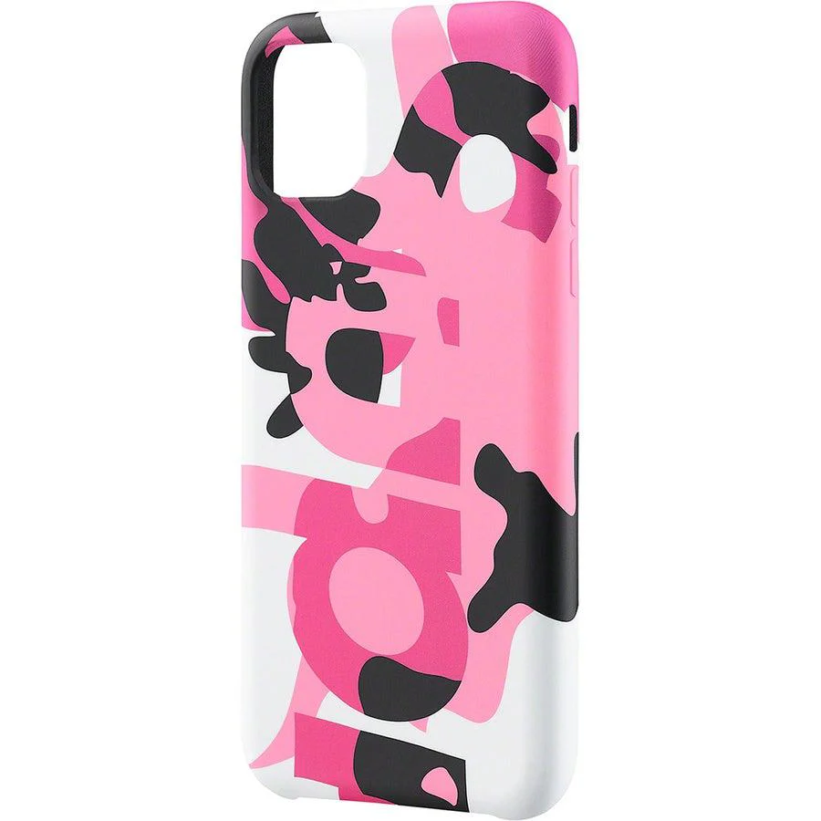 Supreme Camo iPhone Case (Pink)